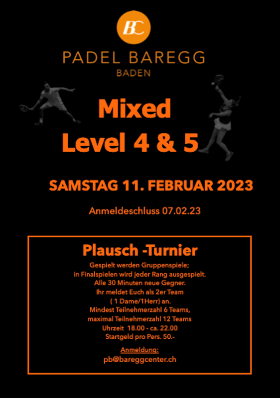 Mixed Level 4&5 vom 11.02.23