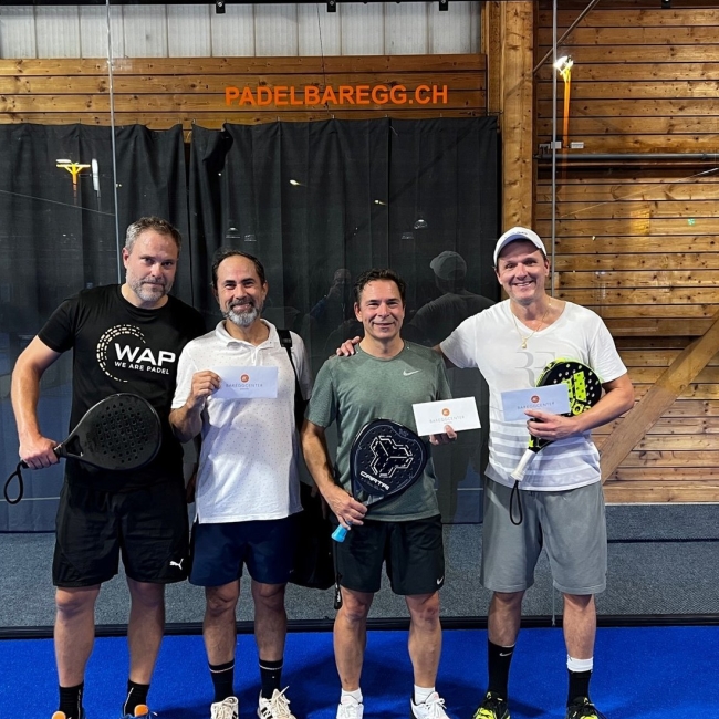 Padel Baregg Kat. Ü45 vom 27.08.2022