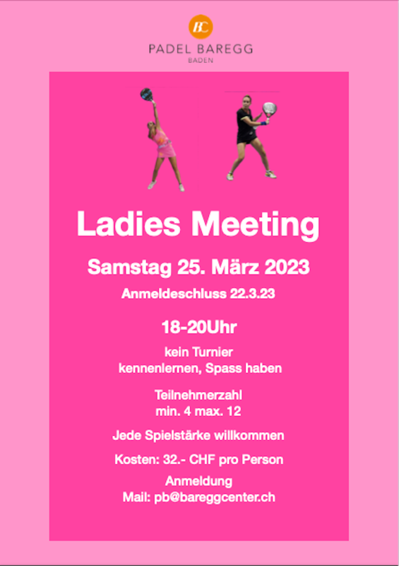 Ladies Meeting vom 25.03.23